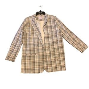 SO Oversized suit coat, never worn. Size L